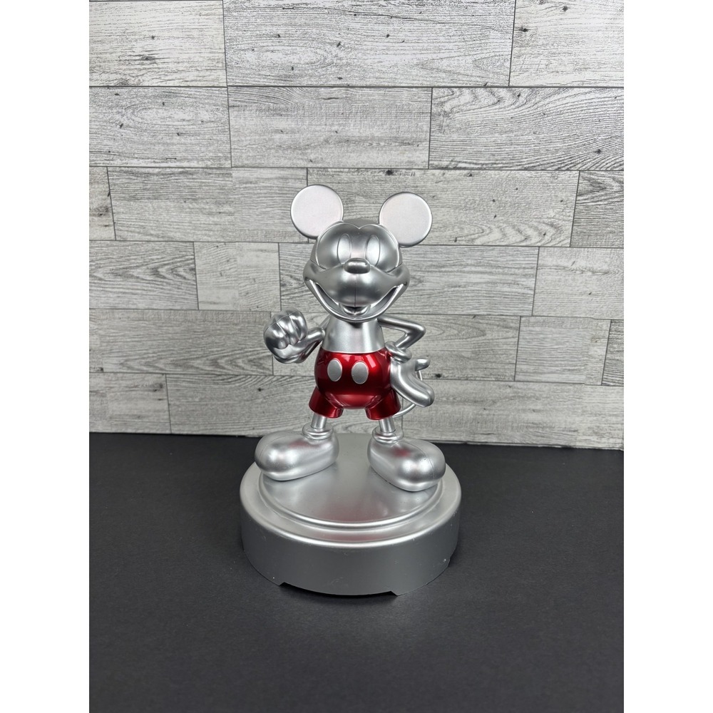 Disney‎ 100 Years Dancing Mickey Mouse Dancing Toy Statue 9 inch Tested
